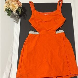 Outdoor Voices Bright Orange Active Tank